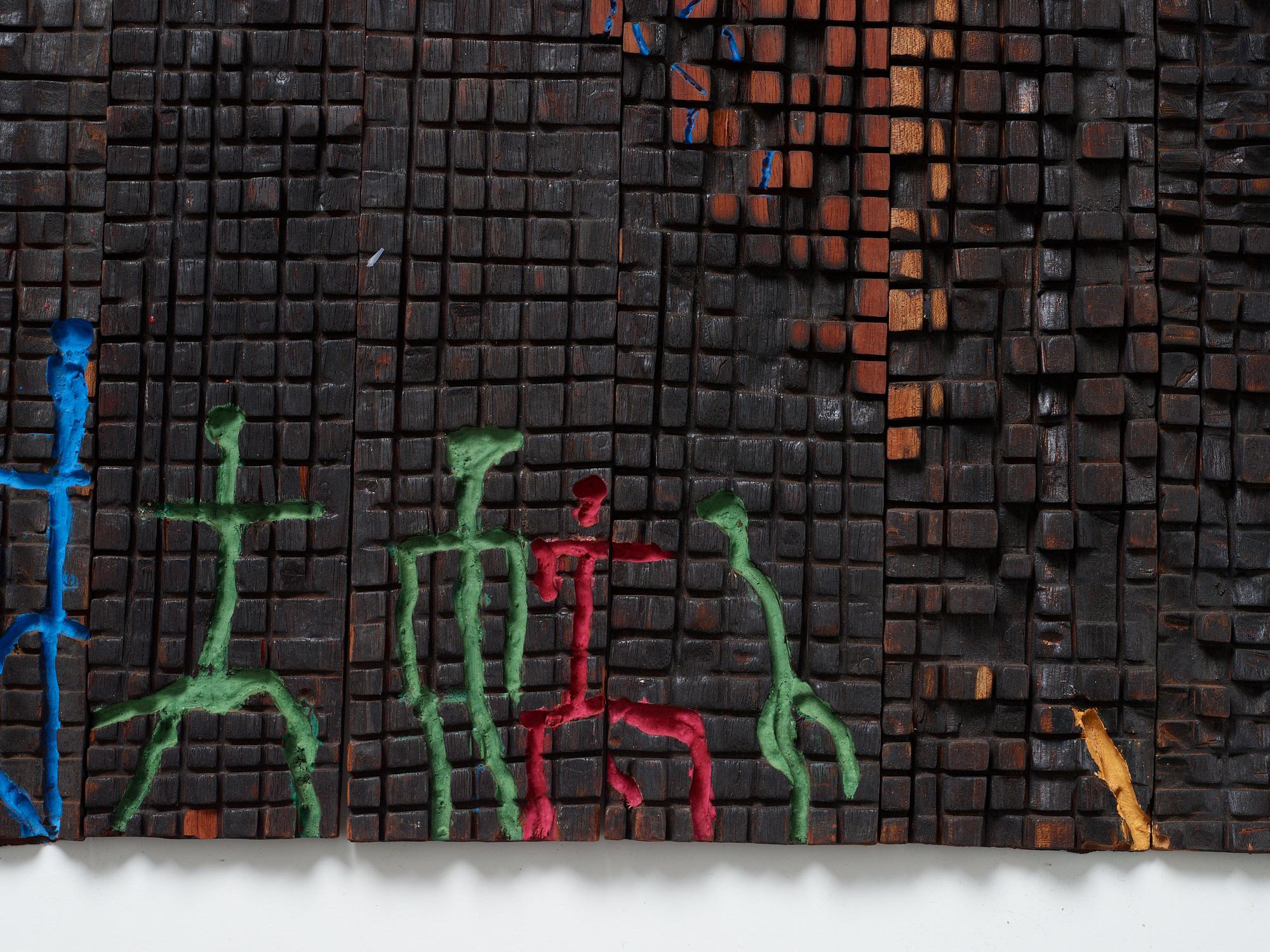 El Anatsui, "Migrants and illusion".