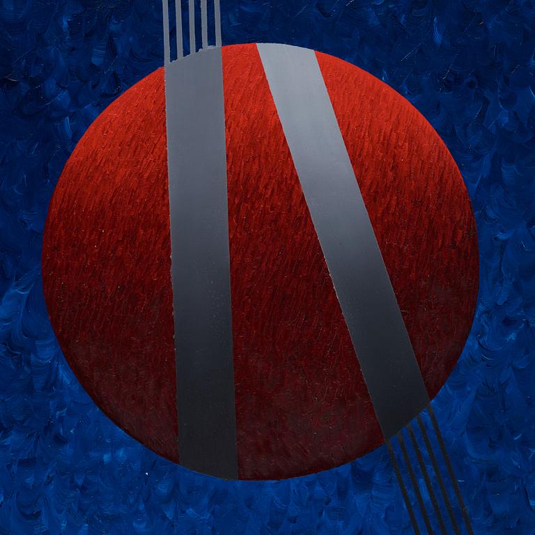 KARL MOMEN, olja på duk, signerad och daterad -89 a tergo.