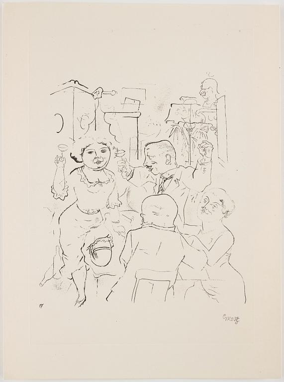 George Grosz, "Ecce Homo".