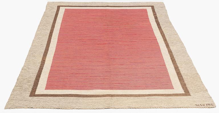Matta, rölakan, 282 x 184,5 cm, signerad SLSH 1955.