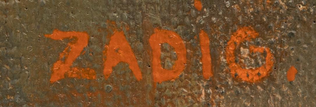 Jacques Zadig, "Red-haired model".