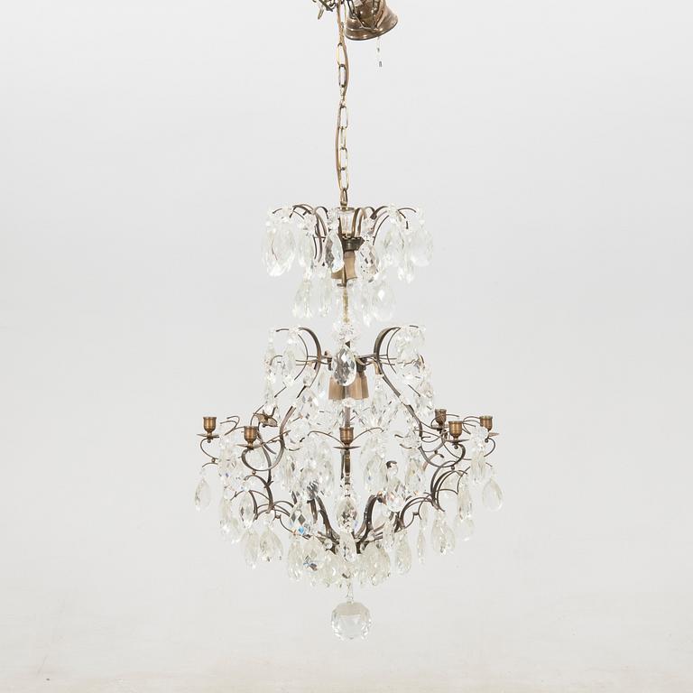 Chandelier, Baroque style, first half of the 20th century.