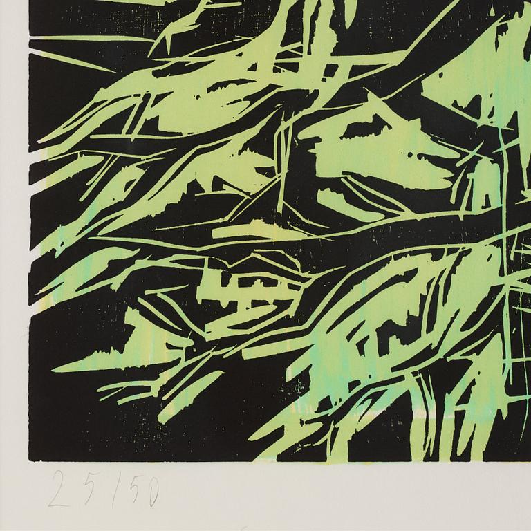 Georg Baselitz, 'Geteilter Held (Remix)'.
