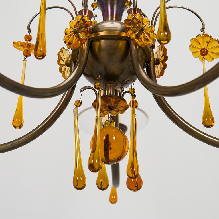 Gunilla Jung, A 1930s model 15 chandelier, Stockmann Orno.