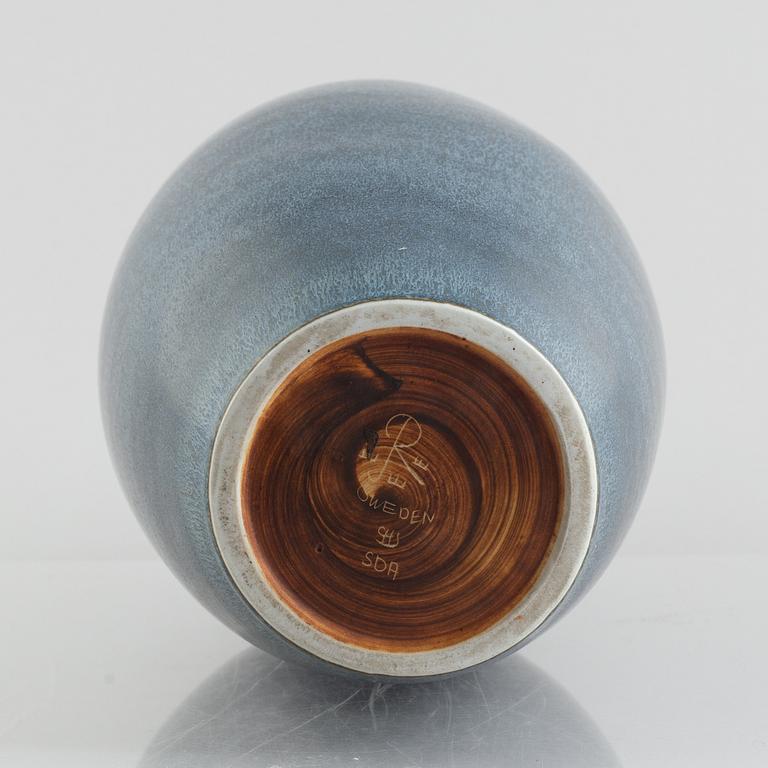 Carl-Harry Stålhane, a stoneware vase, model SDA, Rörstrand, 1950's/60's.