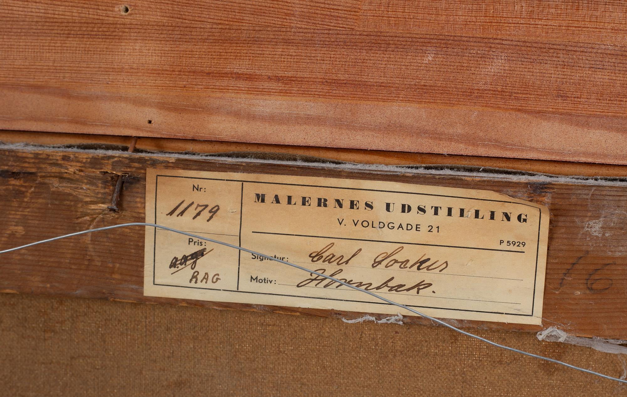 Carl Locher, "Hornbak".