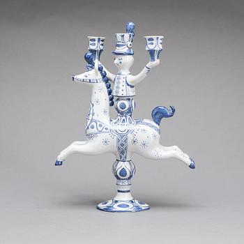 LJUSSTAKE, Björn Wiinblad, Det blaa huset -76.