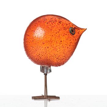 Peter Pelzel, a "Pulcino" glass bird, Vistosi, Italy 1960's, model S 193.