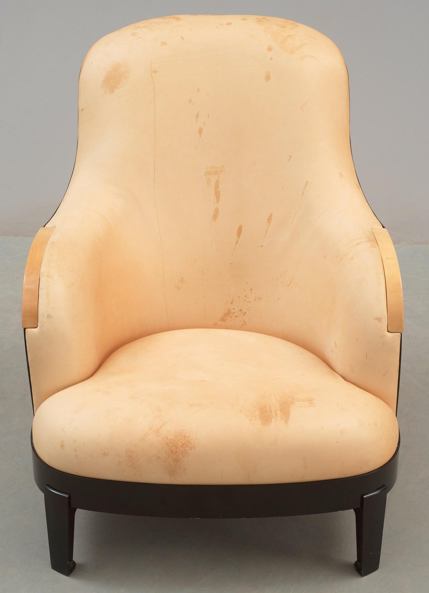MATS THESELIUS, fåtölj, "Ritz", Källemo 1994.
