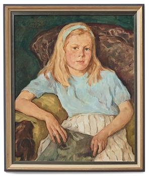 Lotte Laserstein, Portrait of Christina Nordström.