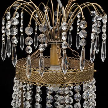 a mid 20th century chandelier.