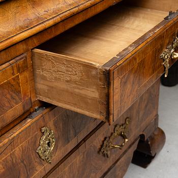 A rococo parquetry cabinet, Stockholm, later part 18th century.