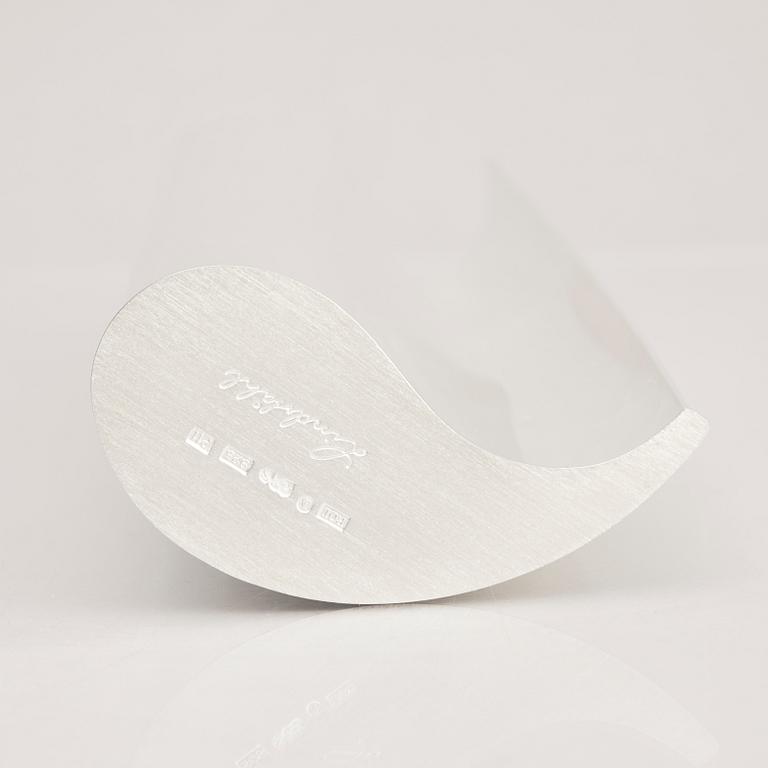 A sterling silver vase, mark of Rolf Lindståhl, Stockholm 2013.