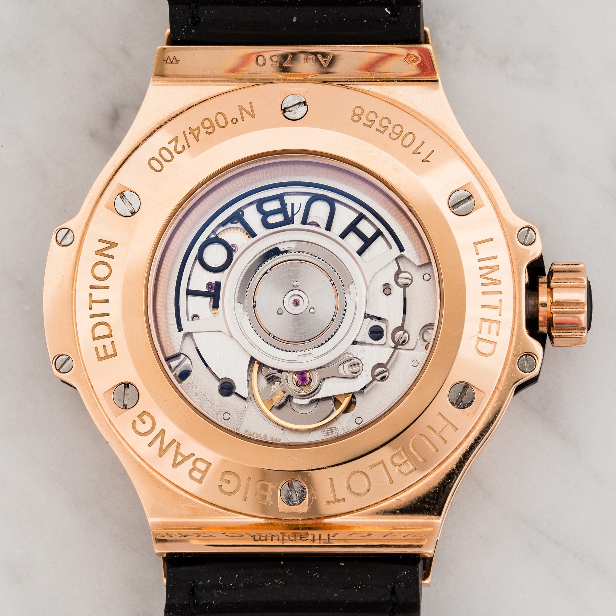 HUBLOT Big Bang Broderie Sugar Skull Gold