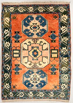 Matta orientalisk old ca 282x193 cm.