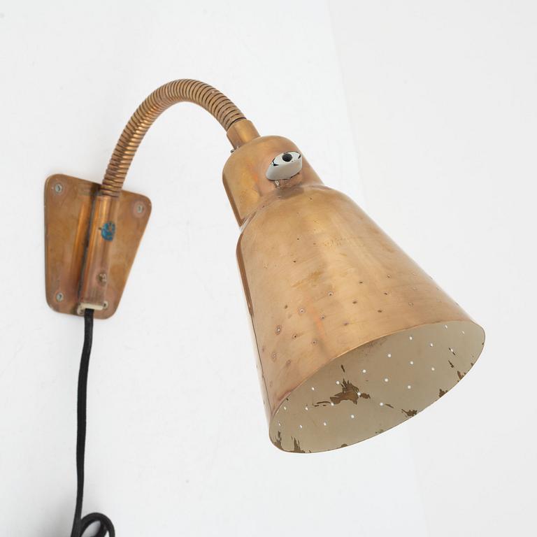Alf Svensson, possibly, a wall lamp, Bergboms, mid 20th Century.
