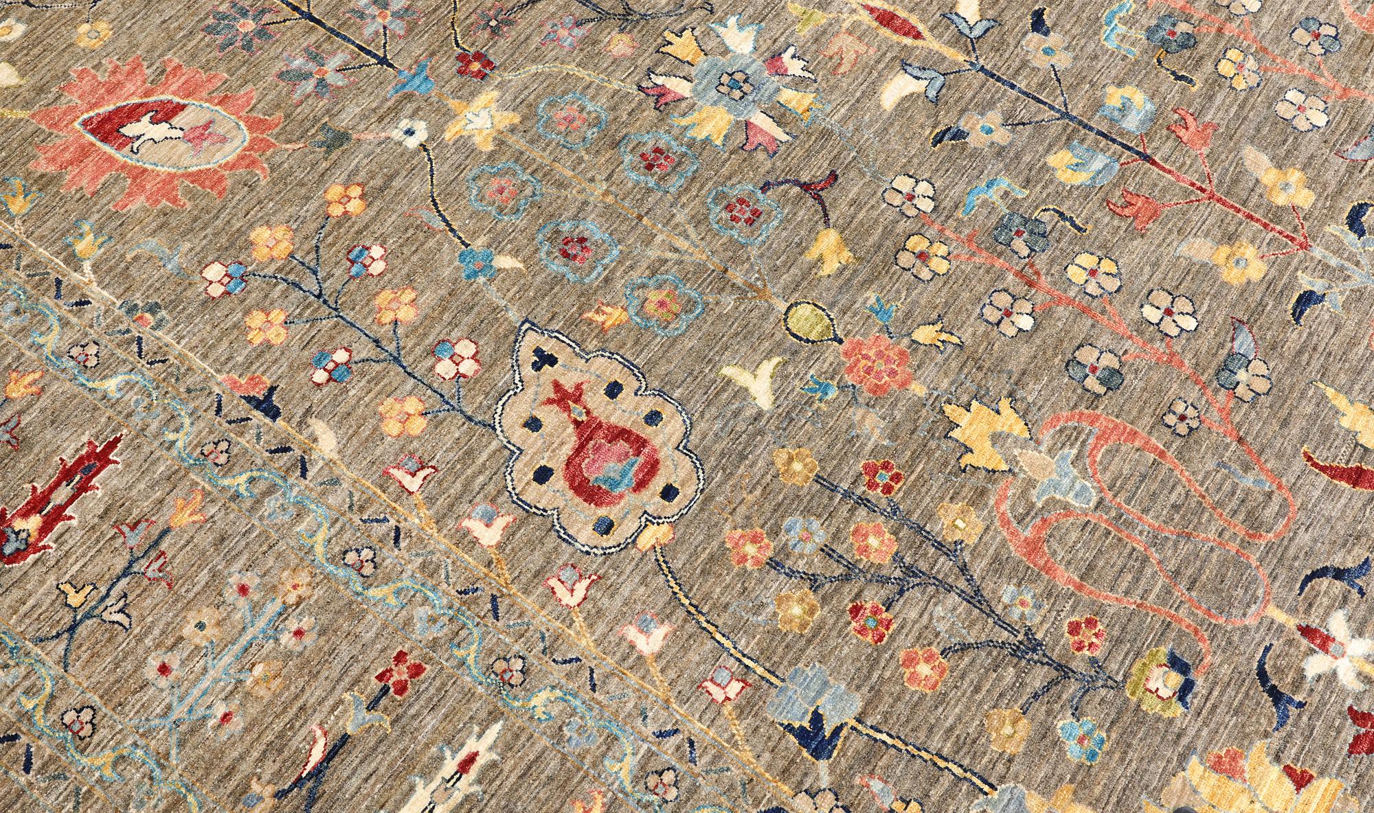 A carpet, Ziegler design, approx. 376 x 269 cm.