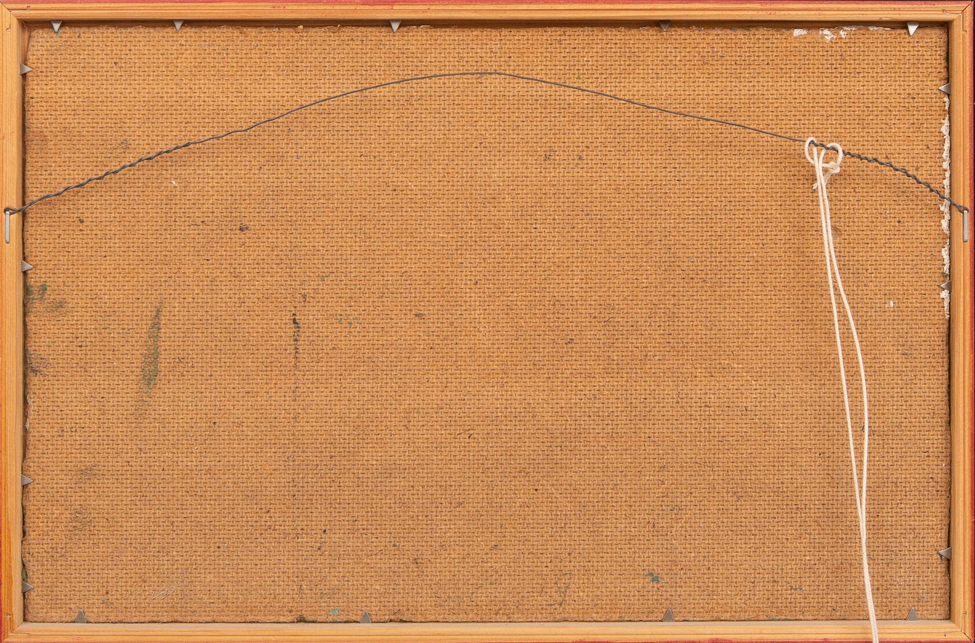 Gerhard Nordström, oil on panel, signed.