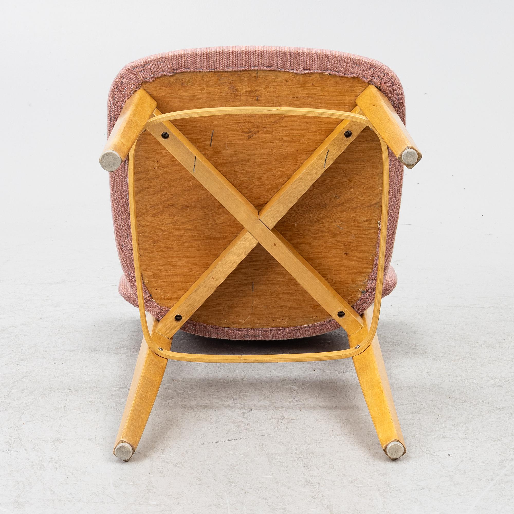 A dining group, 5 pieces, Nordiska Kompaniet, circa mid-20th century.