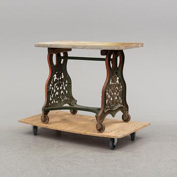 A first half of the 20th century garden table.