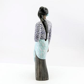 Mari Simmulson, figurine "Balinese" signed Uppsala Ekeby.