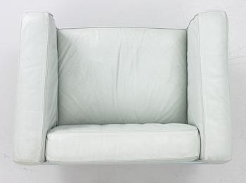 Le Corbusier (Charles-Édouard Jeanneret), Pierre Jeanneret & Charlotte Perriand, an 'LC3' armchair, Cassina, Italy, 1986.
