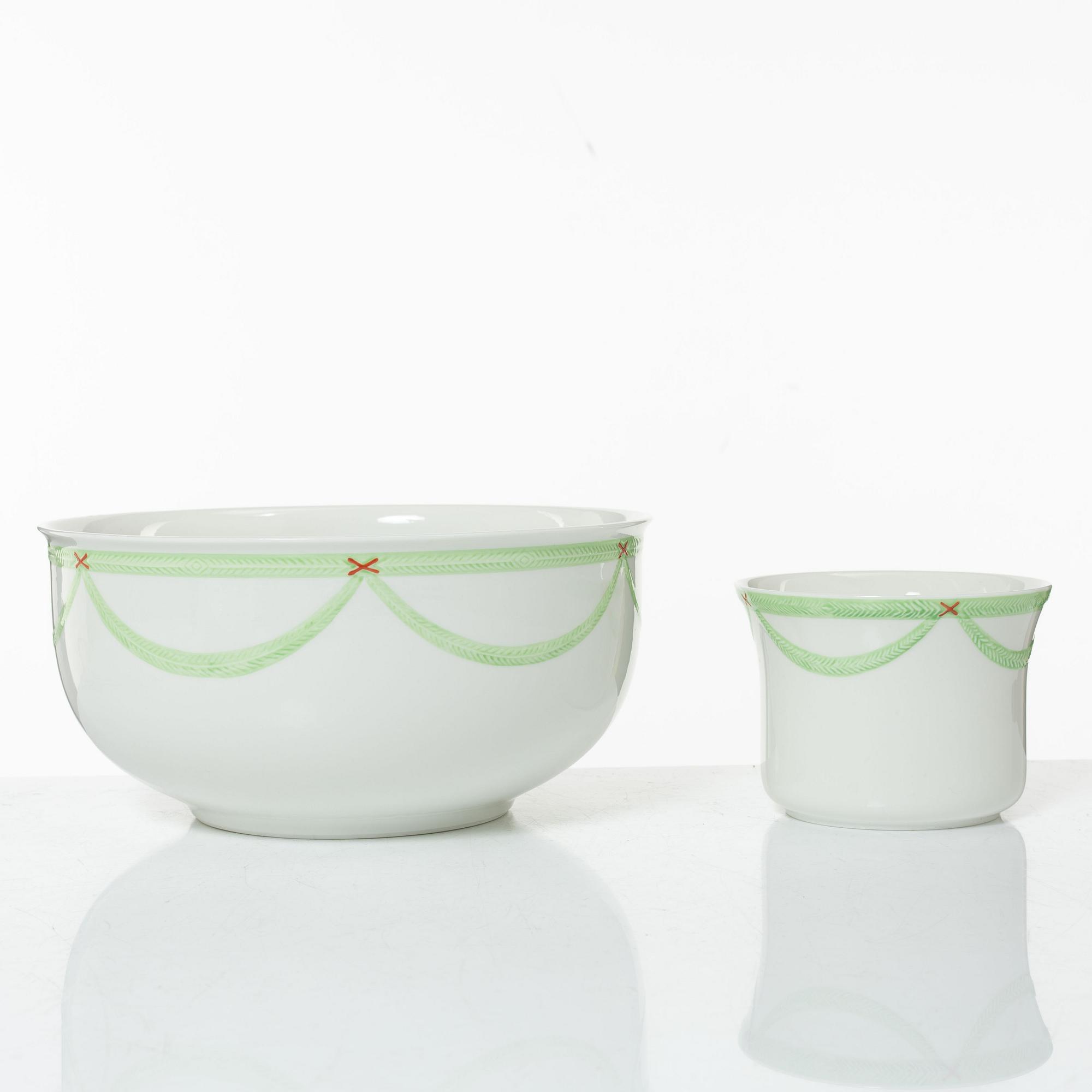 Julservis, 28 delar, porslin, "God jul", Rörstrand.