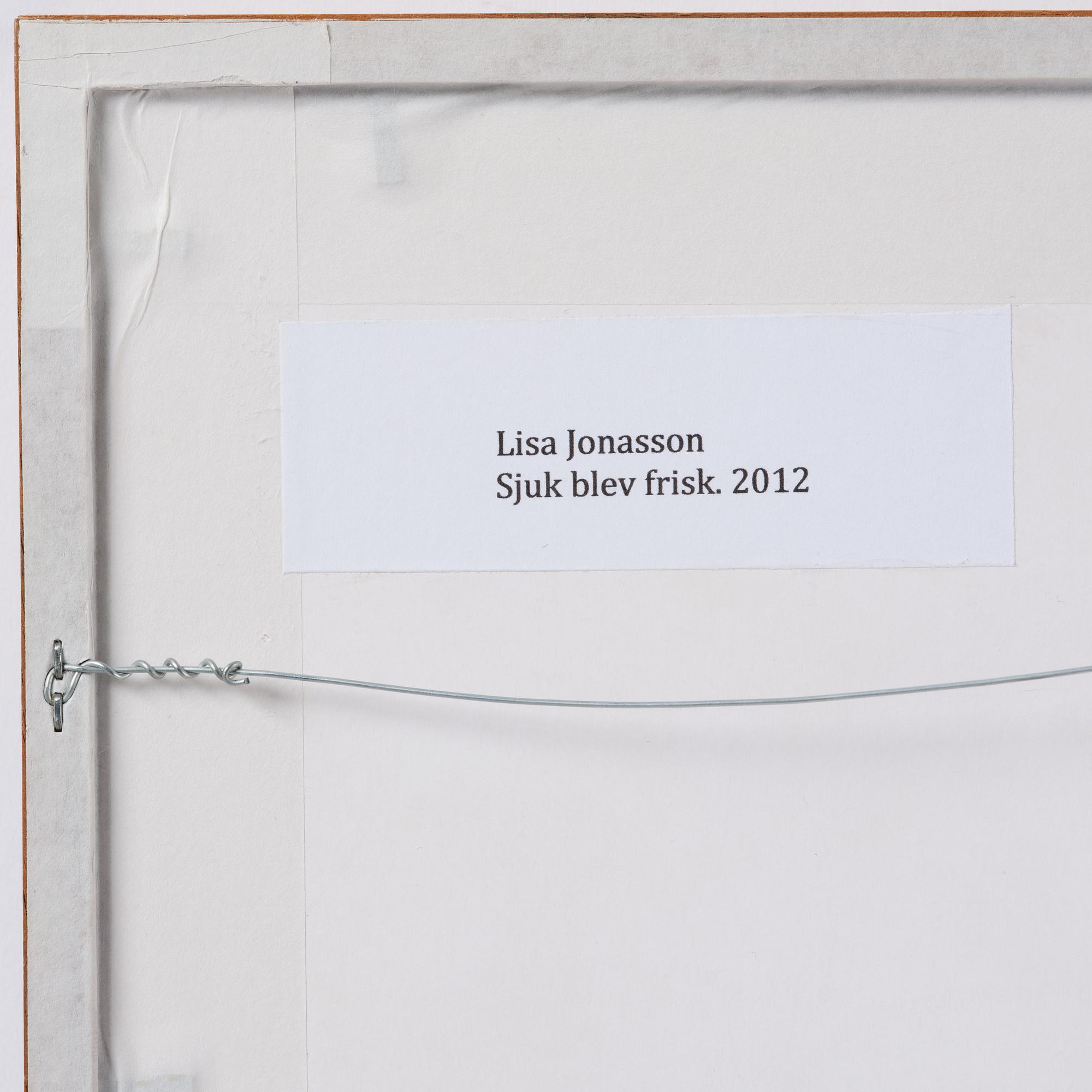 Lisa Jonasson, "Sjuk blev frisk".