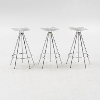 Pepe Cortés, three 'Jamaica stool' bar stools, Amat, Spain.