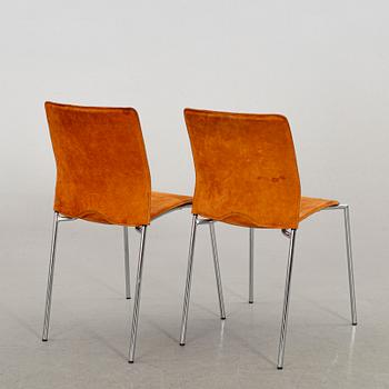 GUNILLA ALLARD Stolar, ett par. "Cosmos", Lammhults möbler.