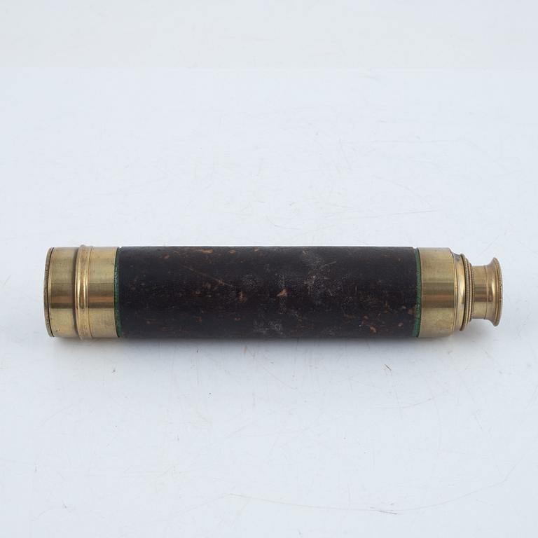 Spyglass, brass, 19th/20th century.