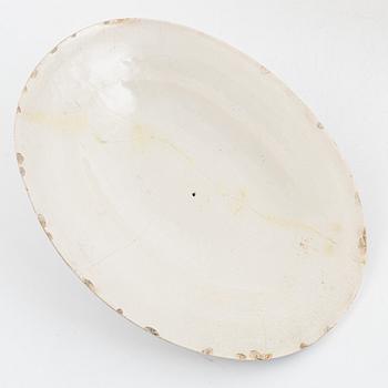 Pastejform, flintgods. Rörstrand, omkring år 1800.