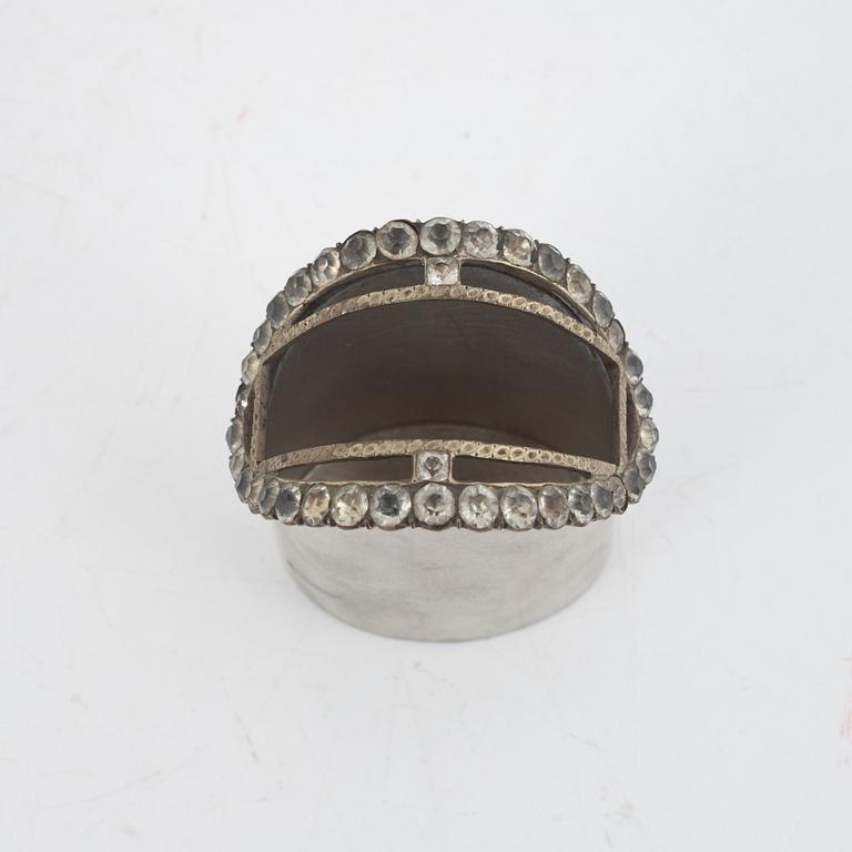 Estrid Ericson, a business card holder, Firma Svenskt Tenn, Stockholm, 1970.