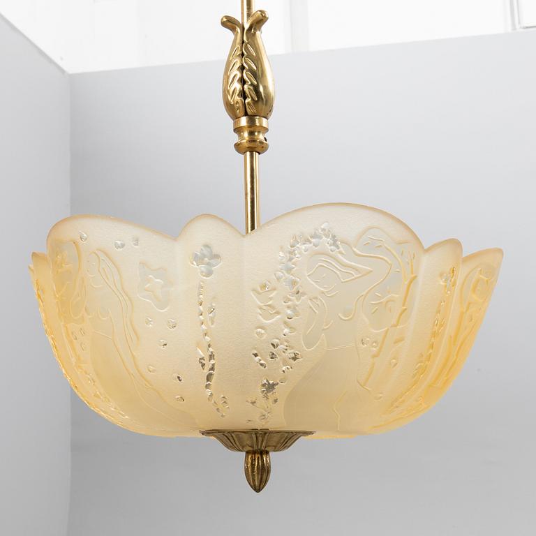 Taklampa, Swedish Grace, 1940-tal.