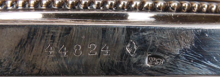 SOCKERSKÅL, silver, Ryssland.