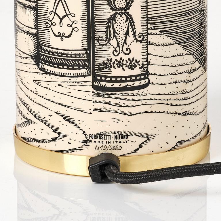 Piero Fornasetti, a 'Libri' table lamp, Fornasetti, Milan, Italy 2020.