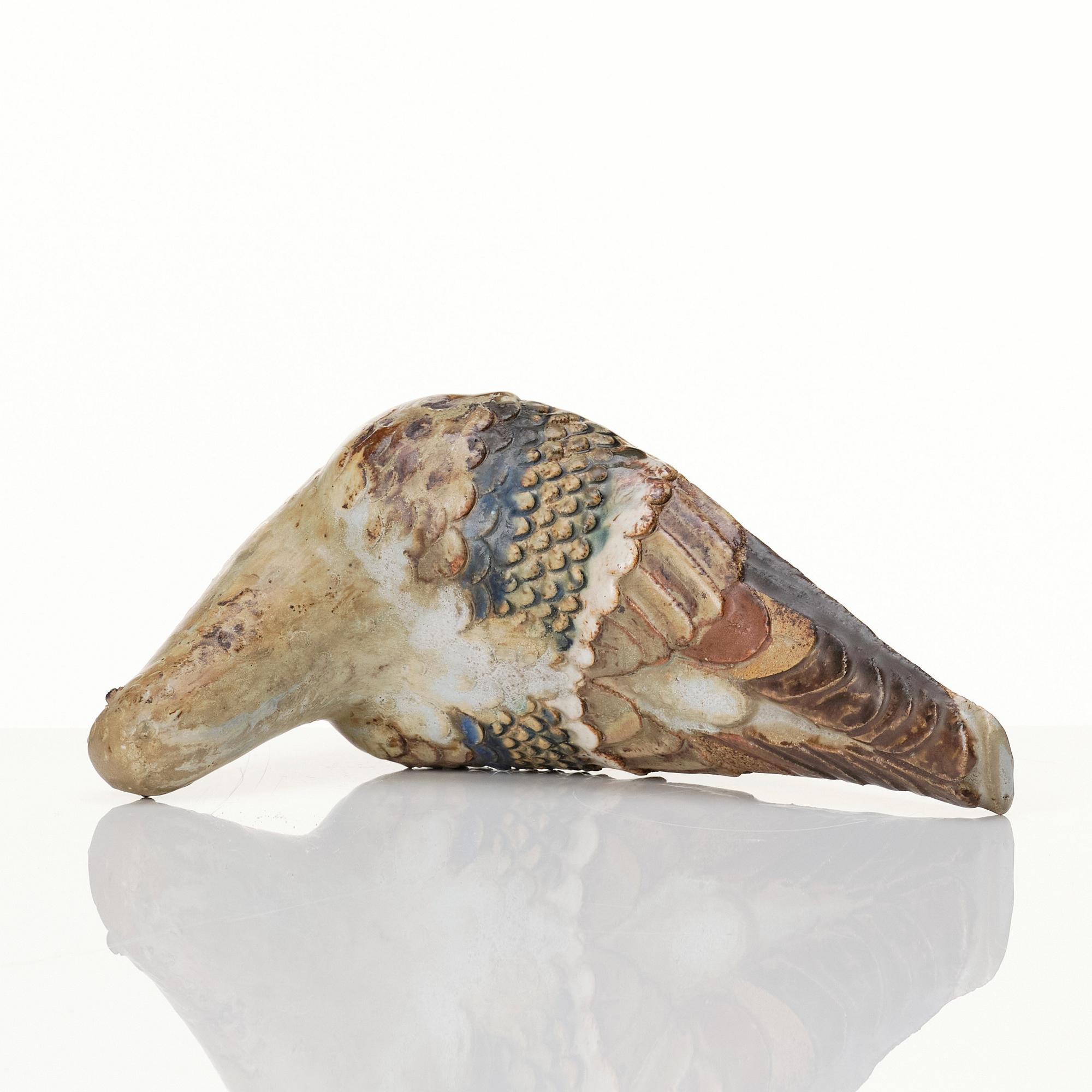 Tyra Lundgren, a stoneware sculpture, Sweden 1940-1950s.