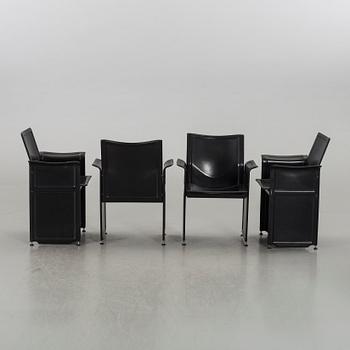 TITO AGNOLI, karmstolar, 6 st, "Korium", för Matteo Grassi.