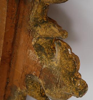 Spegel, av Johan Åkerblad (mästare i Stockholm 1758-1799), Transition Rokoko/Gustaviansk.