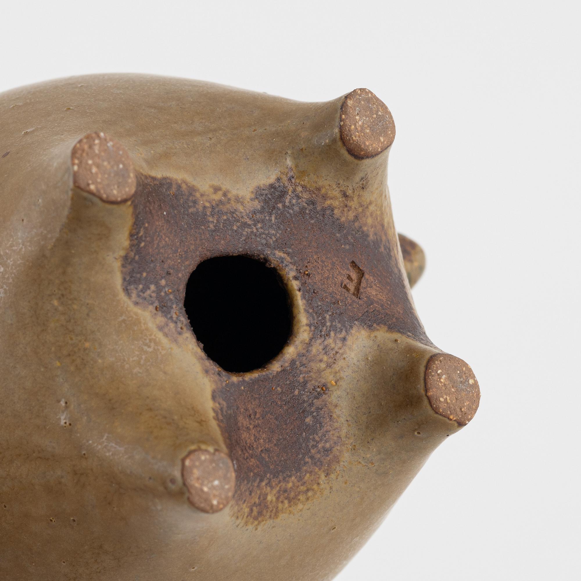 Lisa Larson, four stoneware figurines, Gustavsberg, Sweden