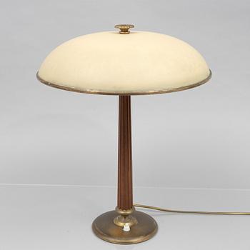 Erik Tidstrand eller Bertil Brisborg, a model "30246" table lamp, Nordiska Kompaniet, 1940's.