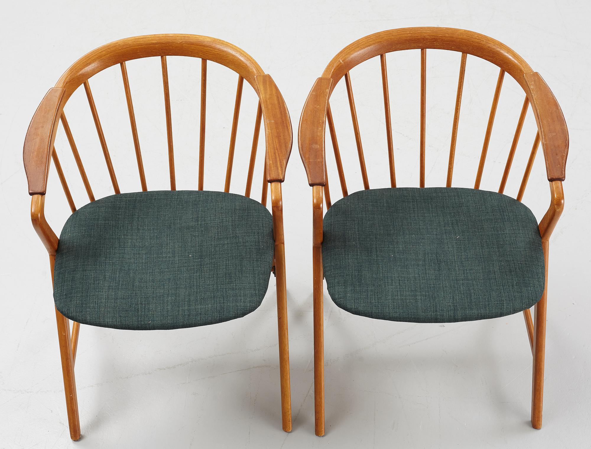 Gunnar Ruda, stolar, ett par, "Sierra", IKEA, 1950/60-tal.