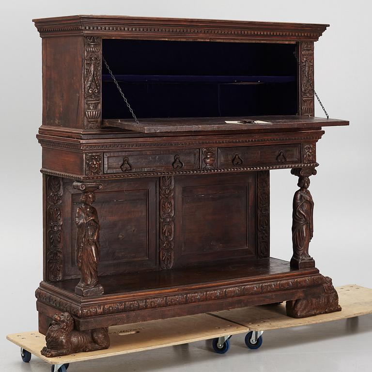 A Baroque cabinet, possibly Germany, around 1700.