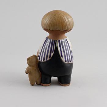 FIGURIN, stengods, Lisa Larson, Gustavsberg, 1900-talets andra hälft.