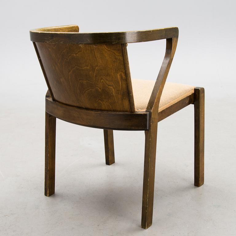 An early 1930s 'model 2' armchair.