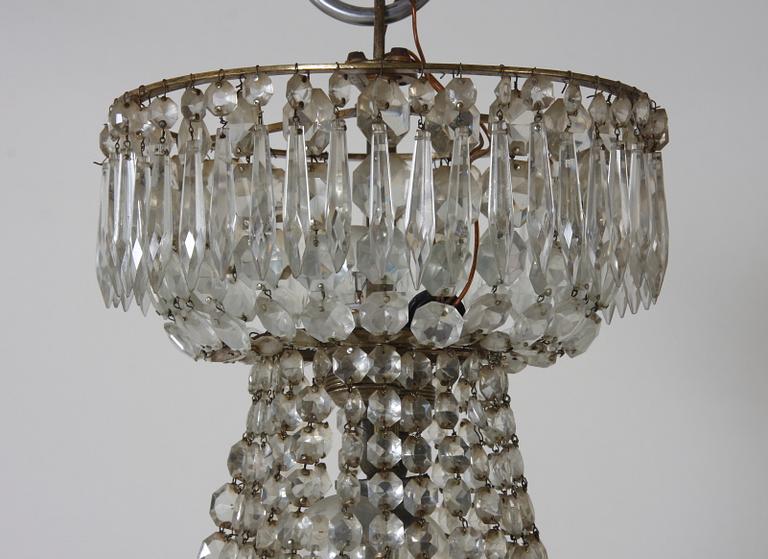 LJUSKRONA, gustaviansk stil, omkring 1900.