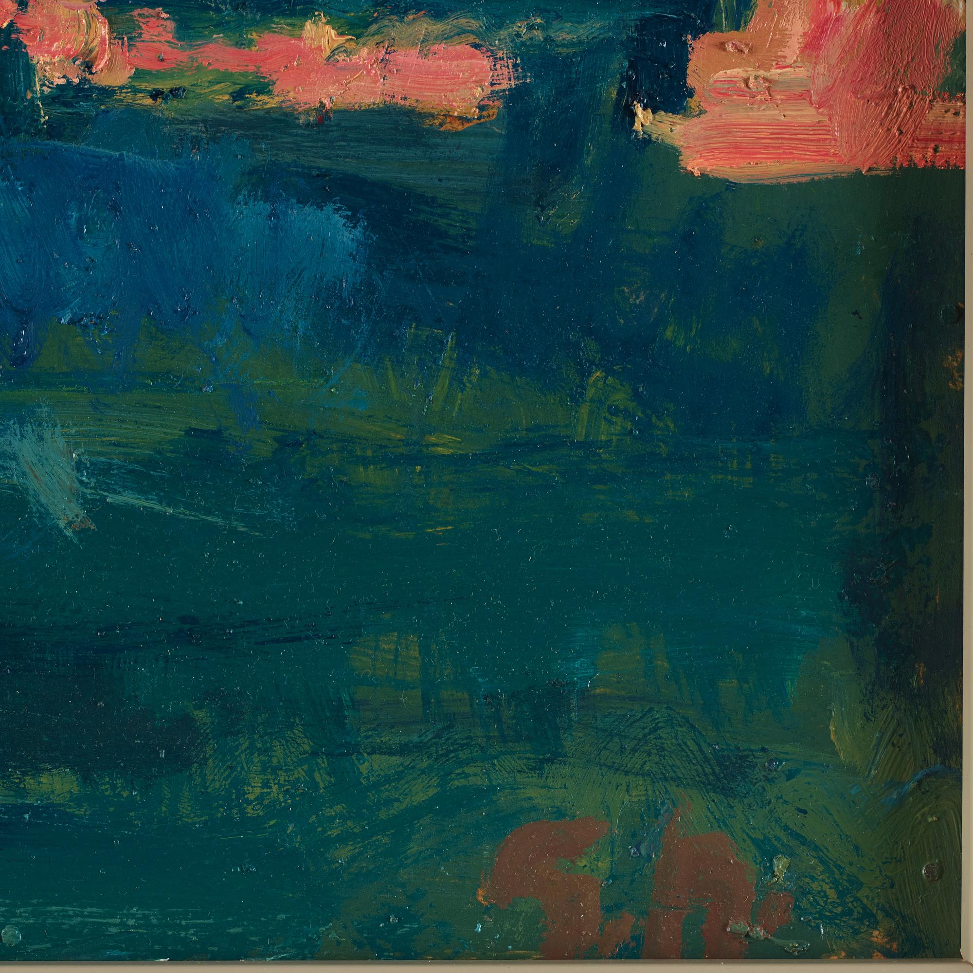 Gerhard Nordström, Sunset Over the Forest.