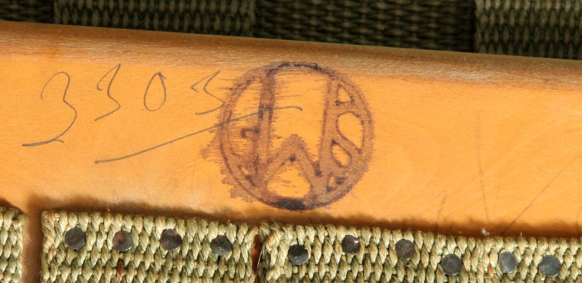 VILFÅTÖLJ, Axel Larsson, 1900-tal.