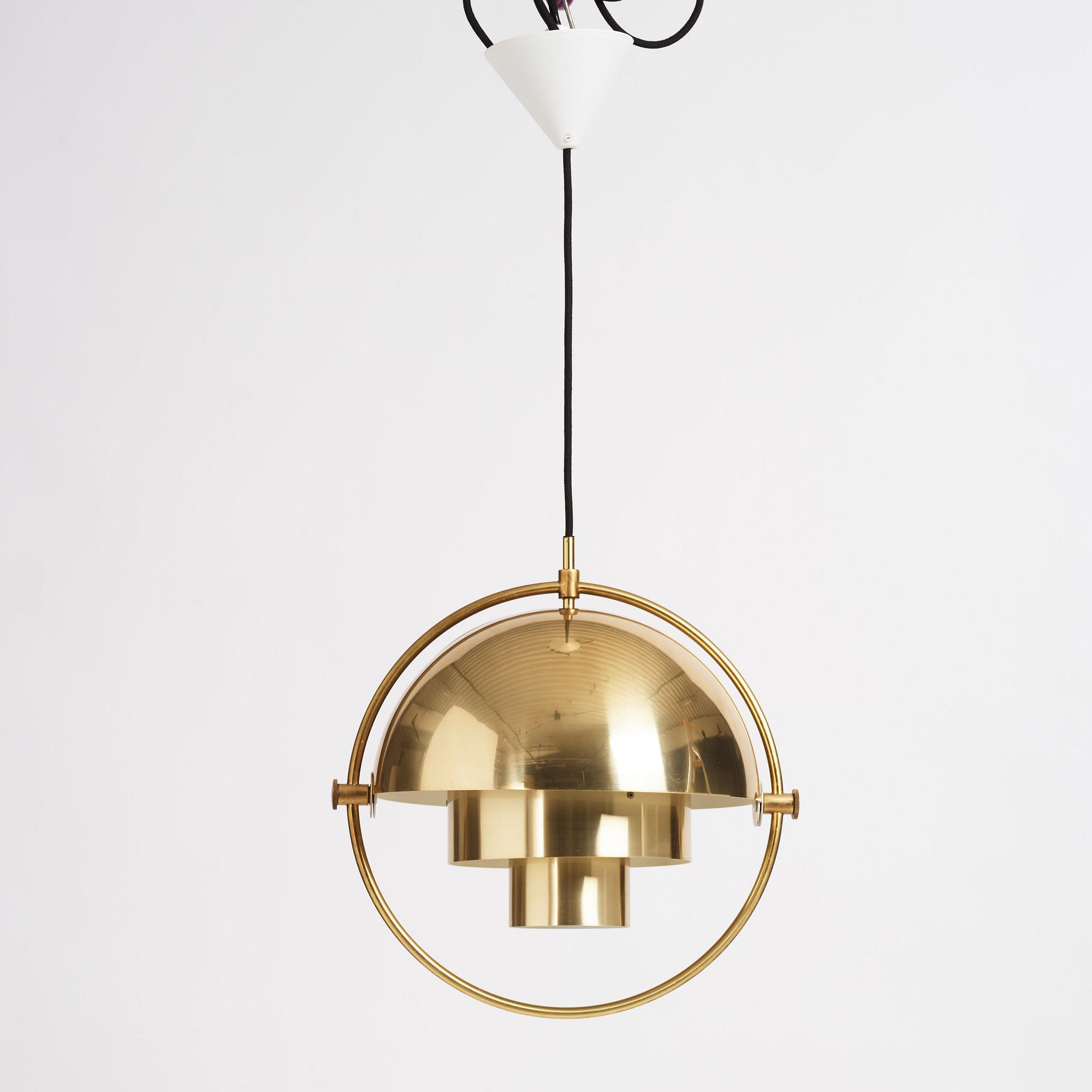 Louis Weisdorf, a "Multi-Lite", ceiling lamp, Lyfa, Denmark 1960-70s.