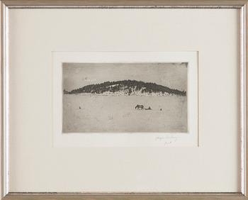 Hugo Simberg, Talvitie I.